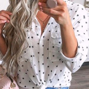 BP. Knot front shirt